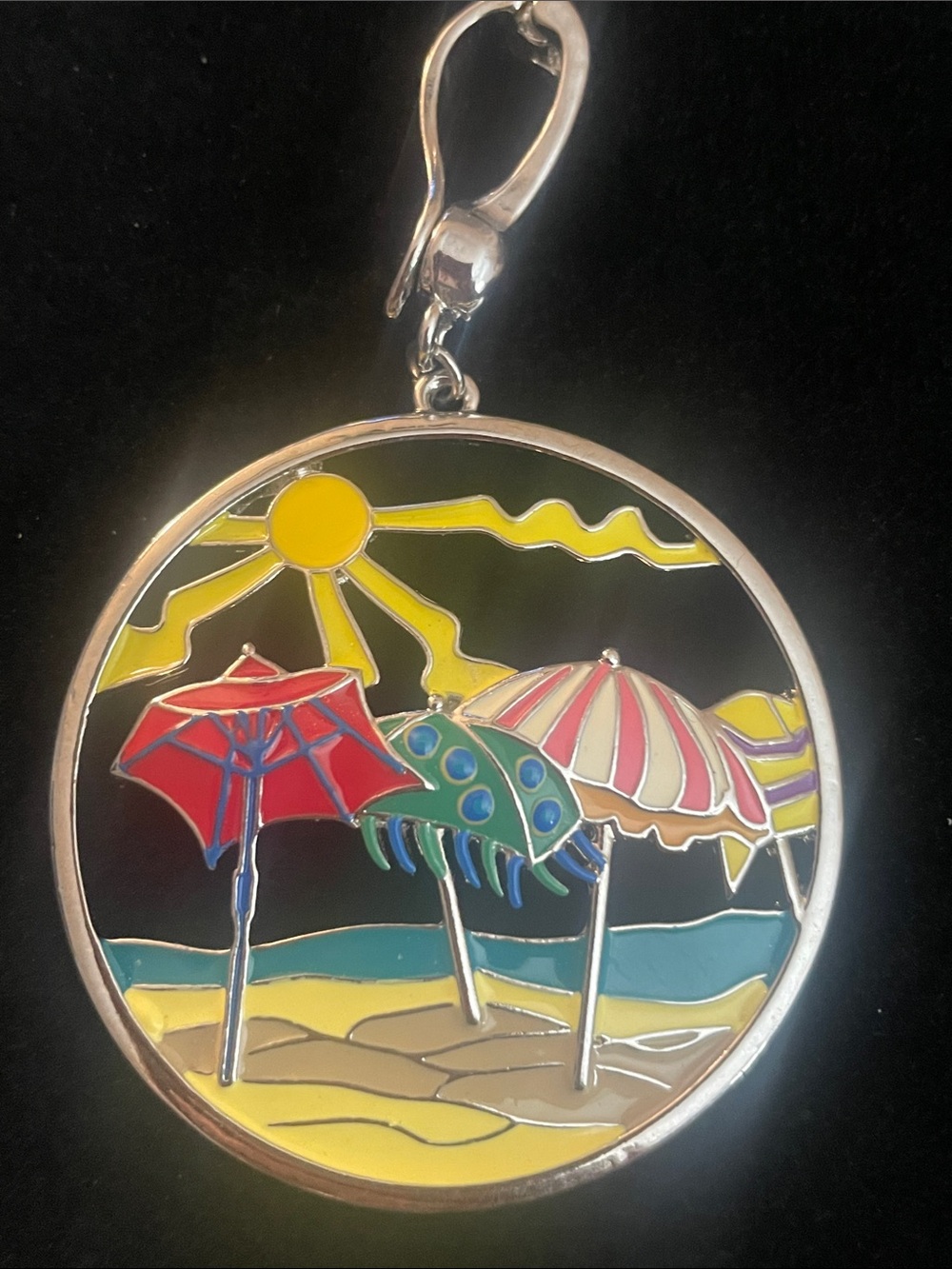 Gorgeous Leoma Lovegrove STAMPD large Beach necklace Pendant!!!